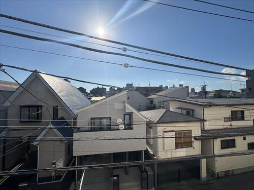 南西側バルコニーからの眺望