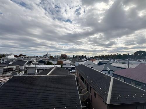 南東側バルコニーからの眺望