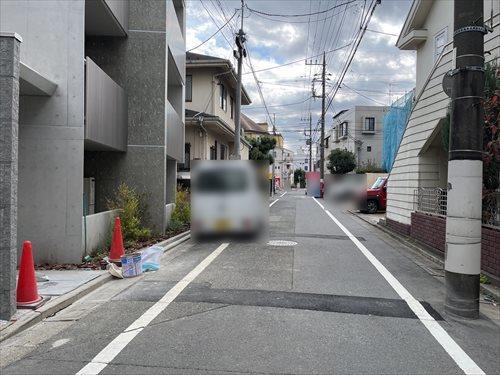 前面道路