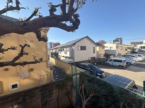 南東側バルコニーからの眺望