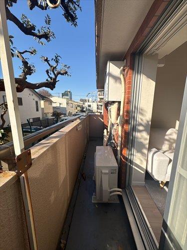 南東側バルコニー