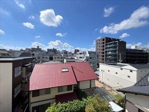 南側バルコニーからの眺望