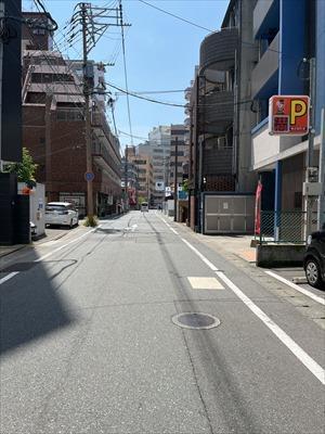 前面道路①