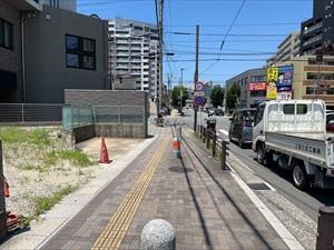 前面道路②