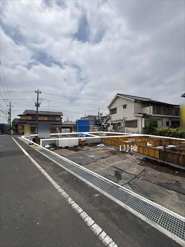 建築中の外観（2026年5月撮影）