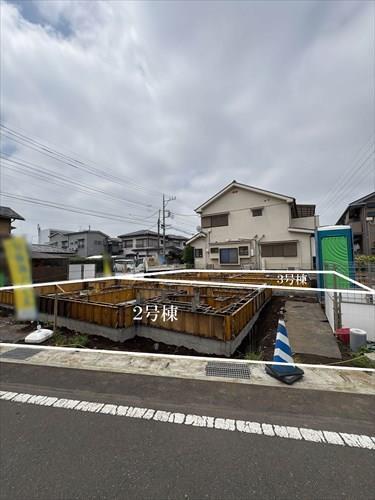建築中の外観（2026年5月撮影）