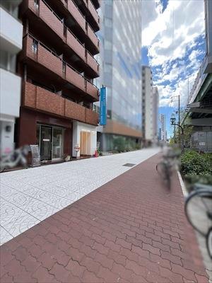 物件前 歩道