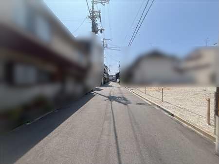 南側道路 南側道路