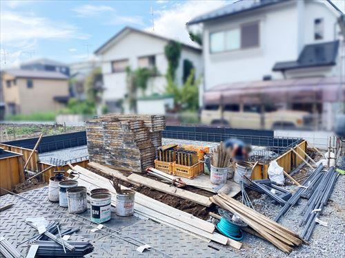 建築中の現地(2025年9月撮影）