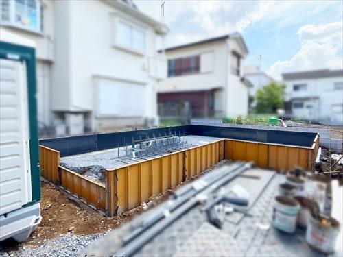 建築中の現地(2025年9月撮影）