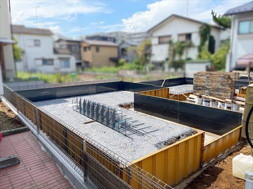 建築中の現地(2025年9月撮影）