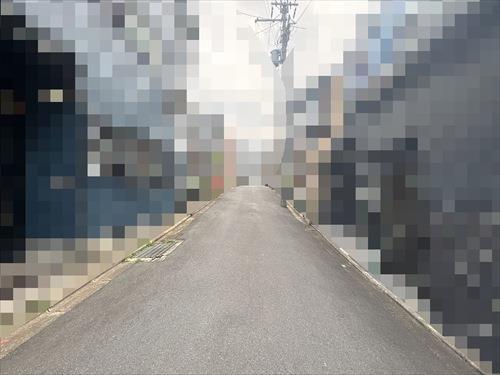 現地写真です⑤西側道路