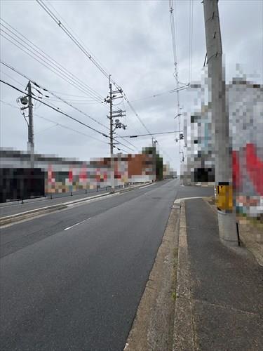 ⑰西側道路(南向き)