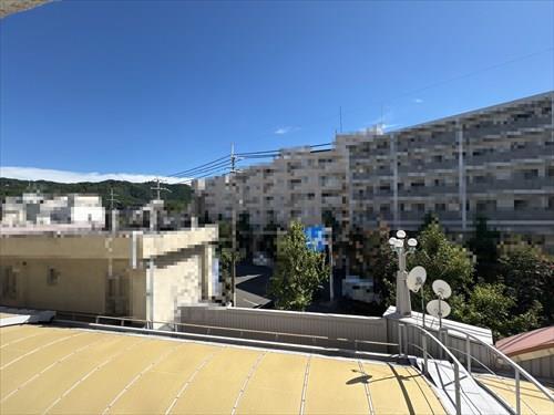 ⑭バルコニーからの眺望