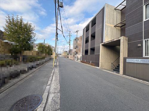 ⑳西側前面道路(北向き)