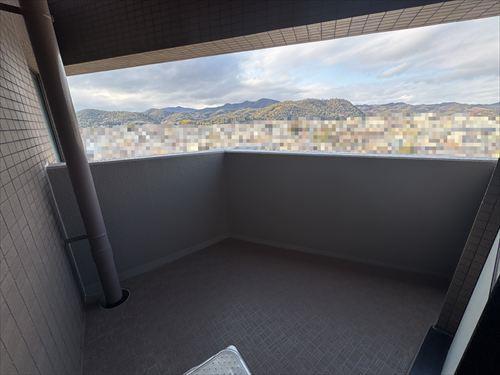 ⑮西側バルコニー