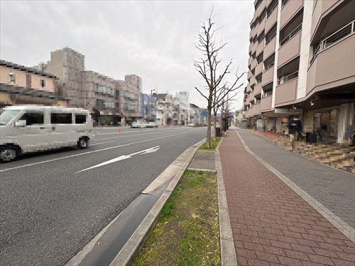 ⑳北東側前面道路(南東向き)