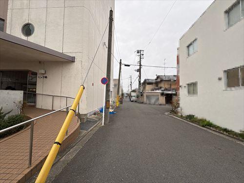 ㉑西側前面道路(南向き)