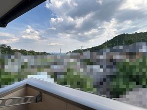 ⑳南側バルコニーからの眺望