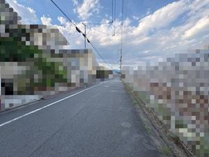 ㉓前面道路(北東向き)