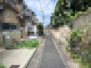 ⑳南側前面道路(西向き)