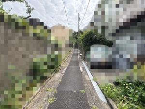 ㉑南側前面道路(東向き)