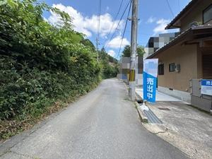㉒西側前面道路(北向き)