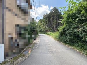 ㉓西側前面道路(南向き)