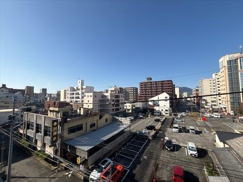 西側バルコニーからの眺望