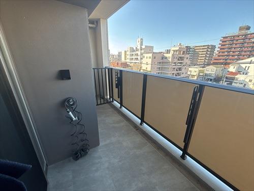 西側バルコニー①