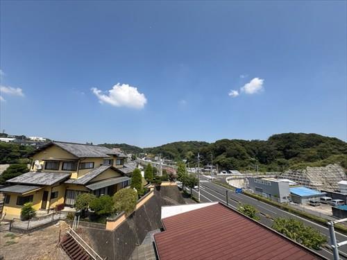北側バルコニーからの眺望