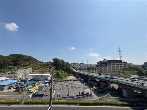 東側バルコニーからの眺望