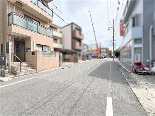 前面道路（2025年5月撮影）