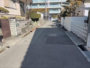 前面道路②