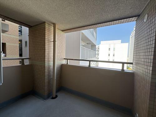 北側バルコニー