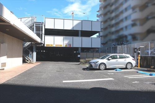 駐車場（2024年3月撮影）