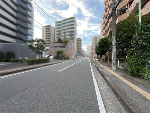 前面道路（2026年7月撮影）