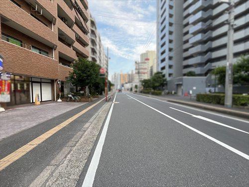 前面道路（2026年7月撮影）