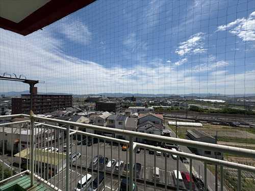 バルコニー（東側）からの眺め