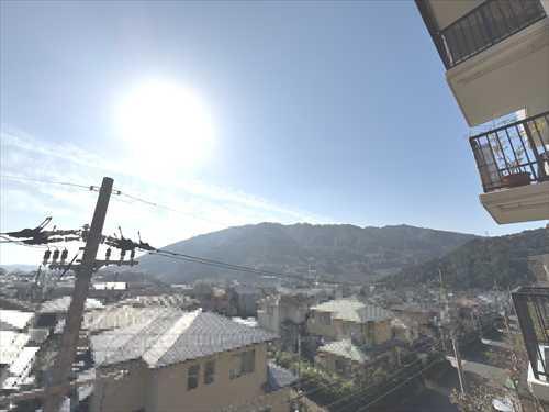 バルコニーからの眺め