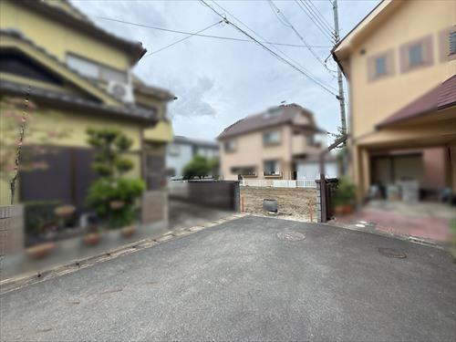 前面道路より撮影