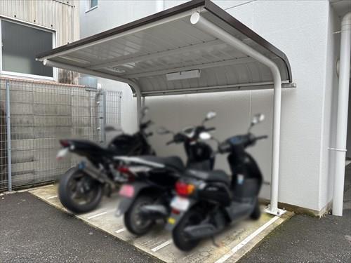 バイク置き場