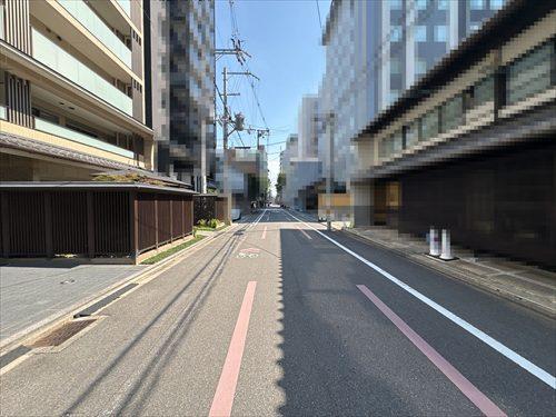 前面道路