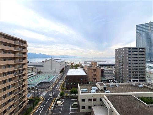 北側バルコニーからの眺望