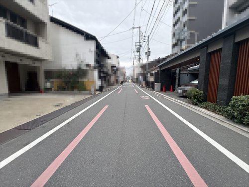 前面道路