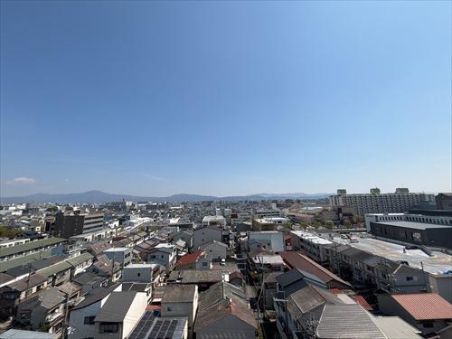 東側バルコニーからの眺望