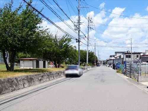 前面道路