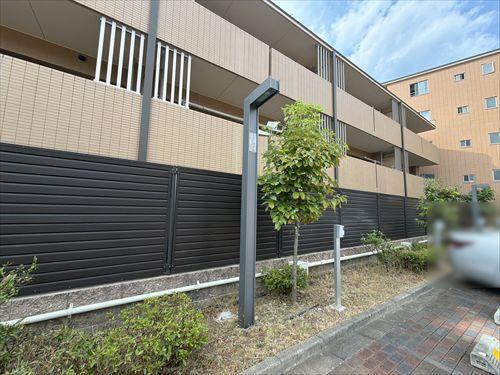 防犯カメラ付き駐車場