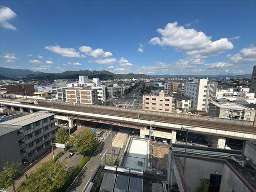 北側窓からの眺望