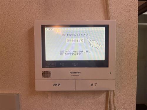 モニター付きインターホン